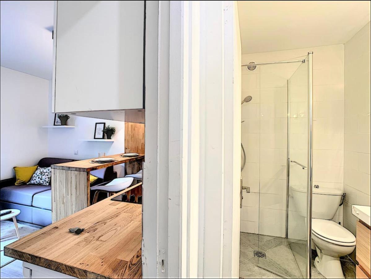 Centre Saint-Gervais Studio Vert Moderne 2 Pers Proche Telecabine المظهر الخارجي الصورة