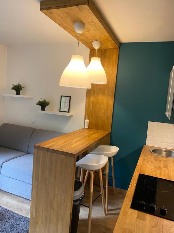 Centre Saint-Gervais Studio Vert Moderne 2 Pers Proche Telecabine المظهر الخارجي الصورة